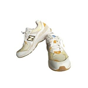 New Balance 2002R Conversations Amongst Us Cream Yellow Mens 11.5 Sneakers
